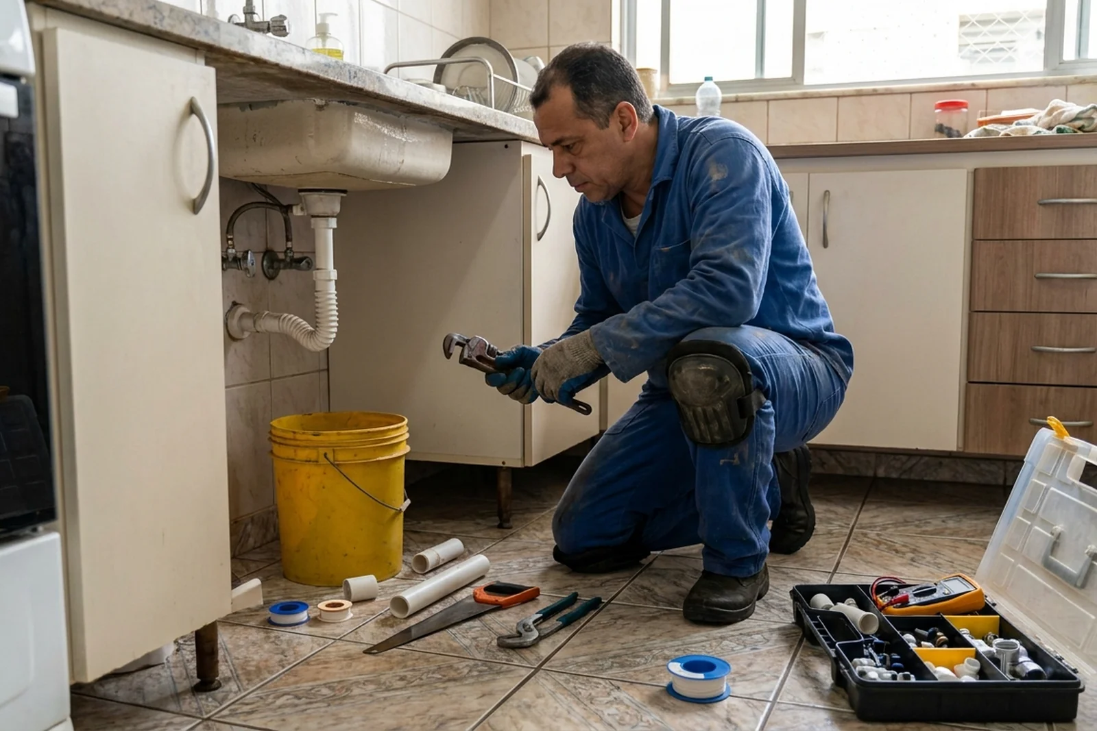 Reparos hidráulicos e detecção de vazamento em Bauru-SP